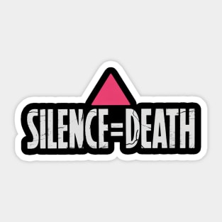 LGBT Rights Silence Death Month LGBT Pride Sticker